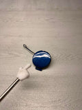 BMW E46 3 Series M3 Front Tow Hook Eye Cover 2695250 OEM Blue
