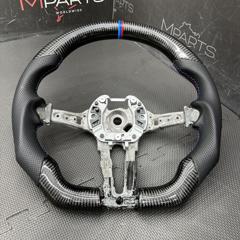 15-20 BMW F80 F82 F83 M3 M4 OHC Carbon fiber Steering Wheel Manual DCT
