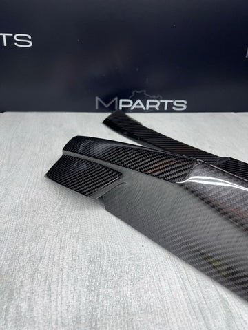 Carbon Fiber M Performance Front Bumper Lip 21-26 BMW G80 G82 G83 M3 M4 *Cracked