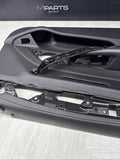 NEW OEM 17-23 BMW 530I G30 F90 M5 FRONT LEFT SIDE INTERIOR DOOR PANEL TRIM BLACK