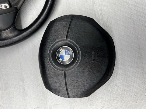 BMW Z3 M Z3M Roadster Steering Wheel M Sport 3 Spoke Black OEM