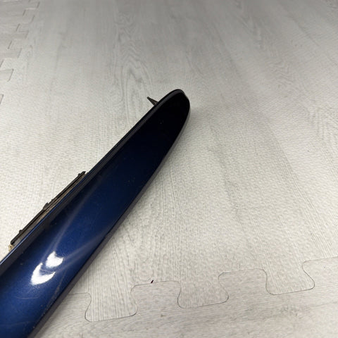 01-06 BMW E46 M3 Convertible Trunk Lid Grip Key Deck Handle Mystic Blue *Cracks*