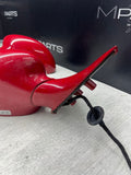 01-06 BMW E46 M3 Side View Door Mirrors Pair Imola Red *Notes*