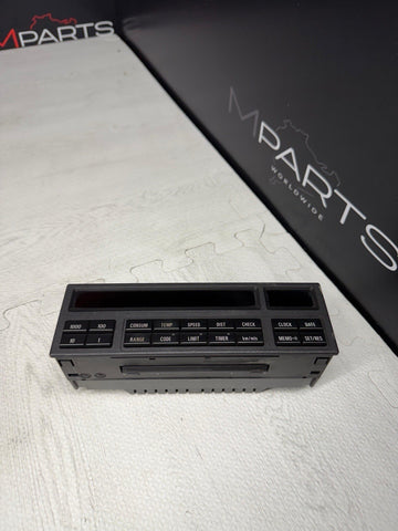 BMW OEM E36 318 325 328 M3 18 BUTTON ON BOARD COMPUTER CHECK OBC DISPLAY 92-99