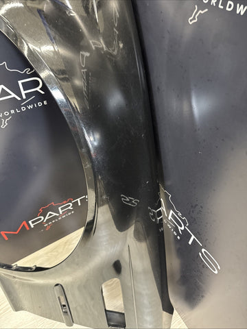 01-06 BMW E46 M3 Left Driver Fender Painted Carbon Black