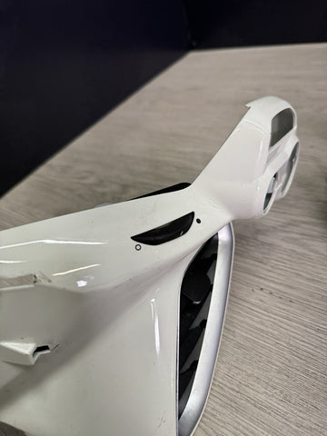 15-20 Ferrari 488 White Interior Dash Vents Trims Set