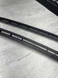 91-98 BMW 3 Series E36 M3 Dashboard Air Vents Strips Pair GENUINE 1977223 Grey