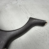 OEM 01-06 BMW E46 M3 Lower Steering Wheel Trim Cover Plate Titan Shadow Grey