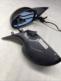 01-06 BMW E46 M3 Side View Door Mirrors Pair Steel Grey
