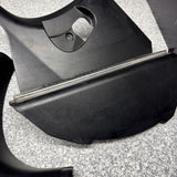 01-06 BMW E46 M3 Left Right Kick Dead Pedals Covers Trims Panels Genuine Black