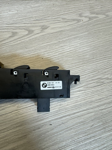 OEM Front Left Driver Window Switch 01-06 BMW E46 323 325 330 M3 Convertible