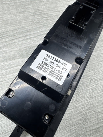 OEM BMW M3 E93 328i 335i Convertible Main Master Window Switch Control Power