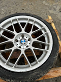 18” APEX Rim Wheel Rear Silver 18x10 5x120 +25 OFFSET BMW E46 M3