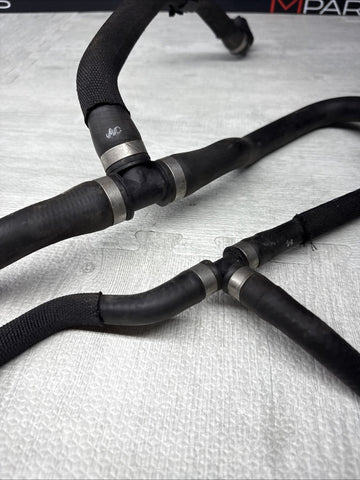 BMW 20-25 X5M X6M F95 F96 S63 Coolant Expansion Tank Hoses Pipe Set OEM