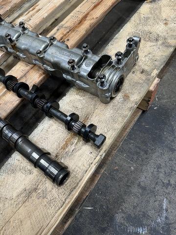 15-20 BMW F80 F82 F83 M3 M4 S55 Front Engine Motor Camshafts Set No Damage