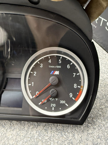08-13 BMW E90 E92 E93 M3 Manual Cluster Odometer Gauge Speedometer