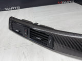 15-20 BMW F80 M3 F82 F83 M4 Carbon Fiber Interior Dash Vent Trim OEM *Broken