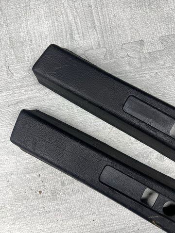94-99 BMW E36 COUPE 318I 323I 325I M3 B PILLARS TRIMS BLACK