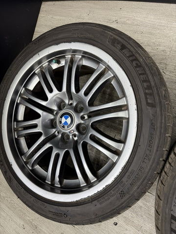 OEM BMW 01-06 E46 M3 18” Wheels Style 67 Rims Staggered Set