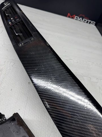 07-13 BMW E90 E92 E93 335 M3 Carbon Fiber Style Wrap Interior Trim Dash Panels
