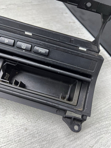 BMW 01-06 E46 M3 Radio Non Navi Mounting Bracket Storage Tray