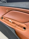 01-06 BMW E46 M3 LEFT DRIVER SIDE DOOR PANEL CARD CINNAMON OEM