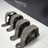 BMW E38 E36 Z3 Z3M Set of 4 Exhaust Hangers Bracket Holders Mounts 18211704198