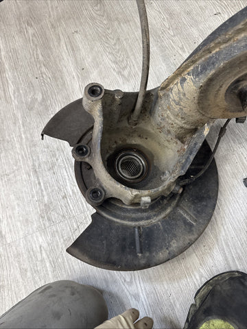 98-02 BMW Z3M Z3 M Rear Right Suspension Hub Spindle Trailing Arm Oem