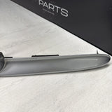 01-06 BMW E46 M3 Convertible Trunk Lid Grip Key Deck Handle Silver Gray