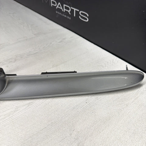 01-06 BMW E46 M3 Convertible Trunk Lid Grip Key Deck Handle Silver Gray