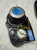01-06 BMW E46 M3 HAES FRONT MID RANGE TWEETER SPEAKERS 65138374697
