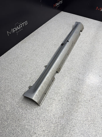 Left Driver Side OEM Skirt Rocker Panel Trim 98-02 BMW Z3M Titanium Silver