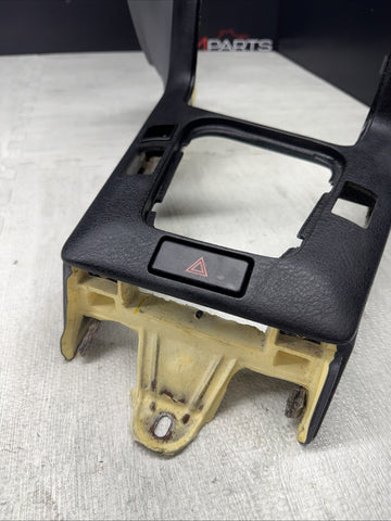 95-99 BMW E36 M3 Lower Dash Center Console Housing Panel Support Black Gray
