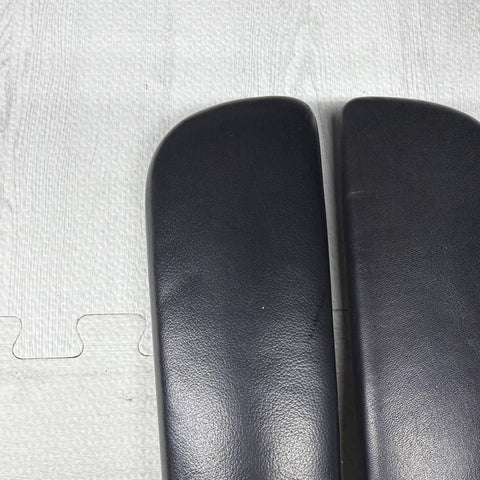 01-06 BMW OEM E46 M3 Coupe Convertible Trim Armrest Pads Set Black 8238622