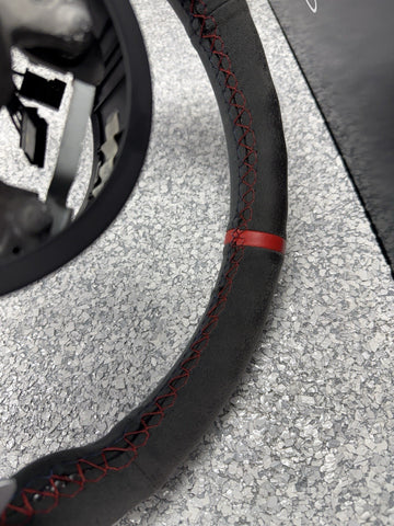 BMW Steering Wheel 15-20 F80 F82 F83 M3 M4 Rewrapped