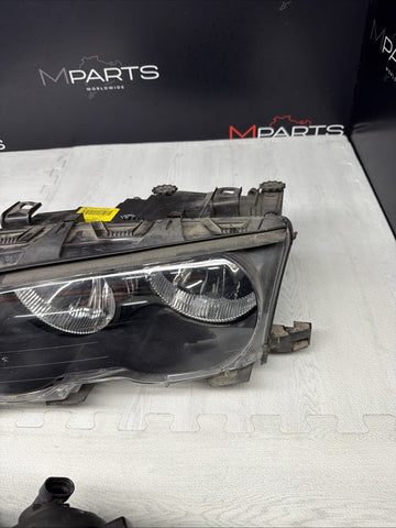02-06 BMW E46 M3 ORIGINAL Halogens Headlights Stock *Notes*