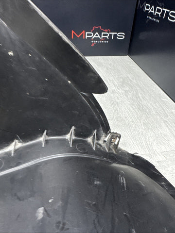 BMW E46 M3 Front Wheel Housing Fender Right Splash Shield Guard *Cracked*