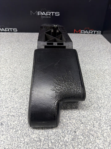 BMW E36 M3 Armrest Arm Rest Leather Black Center Console 95-99 OEM *Rip*
