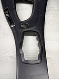 08-13 BMW E90 E92 M3 OEM  Front Center Console Cover Leather DCT *Scratches*
