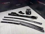 08-13 BMW E92 E93 M3 Interior Trim Set Dash Door Cards Gloss Carbon Fiber