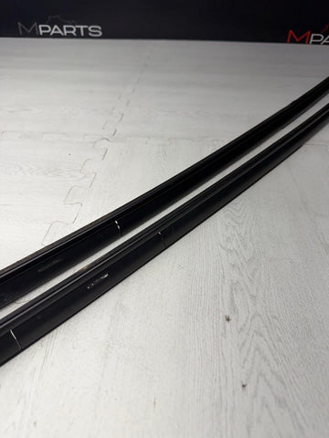 OEM BMW 98-02 Z3 M Z3M COUPE BLACK ROOF TOP DRIP TRIMS MOLDINGS COVERS