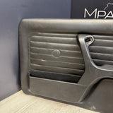 BMW E30 318is Coupe Right Passenger Side Door Card Panel Black