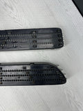 01-06 BMW E46 M3 Fender Vent Grilles Grills Trims Chrome OEM No Emblems