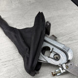 01-06 BMW E46 M3 E BRAKE EMERGENCY PARKING HANDLE LEATHER MECHANISM 1164489