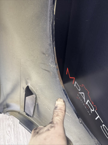 01-06 BMW E46 M3 Front Driver Left Fender Carbon Black *Dent