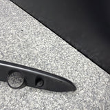 01-06 BMW E46 M3 Convertible Trunk Lid Grip Key Deck Handle Silver Gray