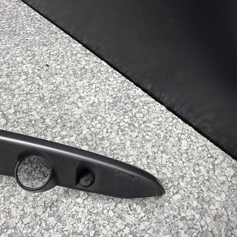 01-06 BMW E46 M3 Convertible Trunk Lid Grip Key Deck Handle Silver Gray