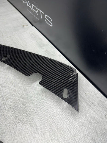 Carbon Fiber M Performance Front Bumper Lip 21-25 BMW G80 G82 G83 M3 M4 *Cracked