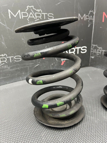 01-06 BMW E46 M3 Coupe Rear Axle Coils Springs Pair Green Markings