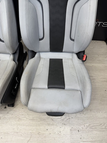 BMW 21-25 G83 M4 Front Merino Silverstone Leather Seat Powered Heated OEM